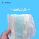 150-420mm Length SNUGRACE OEM ODM Organic Cotton Pads for Menstrual Sanitary