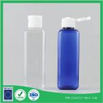 100ml wide mouth plastic bottles plastic cosmetic packaging square plastic
