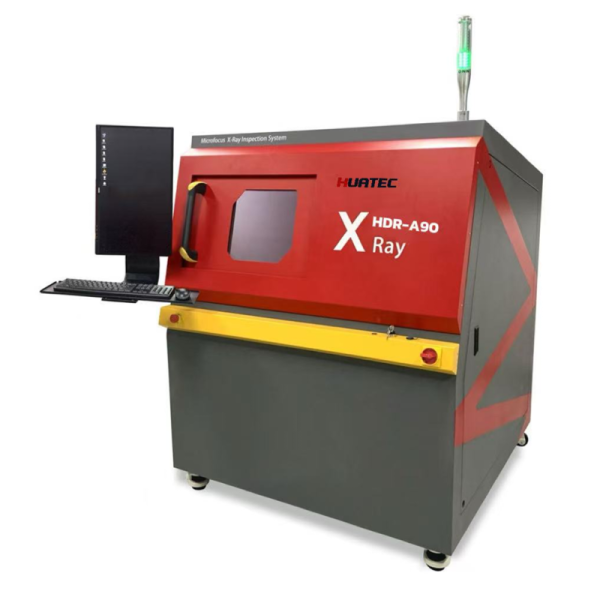 HDR-A90 Microfocus X-ray Machine HD Flat Panel Detector Multi-function Dimension & Void Testing Equipment