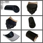 Roofing material black glazed Japanese roof tiles