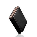 2024 Business Aluminum Genuine Leather ID Card Holder Cases Rfid Slim Fashion