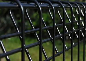 China White Color Heavy Duty 2m Roll Top Fencing Anti Corrosion Pvc Coated wholesale