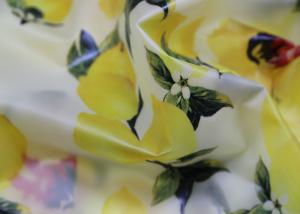 China Waterproof Garment TPU Leather White Frosted Printed Lemon Eco - Friendly wholesale