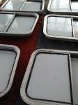 Marine Weathertight Sliding Marine Windows Aluminum Frame Wheelhouse Window