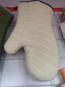 China Bbq Grilling Microwave Terry Cloth Oven Gloves Mitt Heat Resistant wholesale