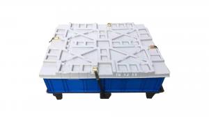 China Large Crate Plastic Blister Pack Storage Boxes With Lids For Delivering Shipping wholesale