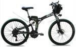 10AH 24 Inch Folding Electric Bike Shimano 7Speed Geared 150kg Max Loading