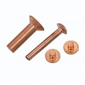 China Copper / Brass / Stainless Steel Blind Rivets Nickel Plating ISO9001 Approved on sale