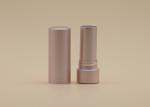 Pale Pink Rose Color Cosmetic Lipstick Containers Metallic Simple Sense 3.5g