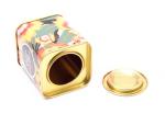Food / Wine Square Tin Containers , Metal Tin Boxes for Packaging