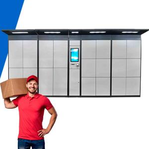 China Outdoor 22 Inch Parcel Delivery Lockers With Android System For Office Builiding wholesale