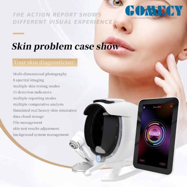 GMS- A6 Al Intelligent Face Analyzer Machine 8 Spectral Imaging Technologies for One Click Analysis of 15 Skin Problems