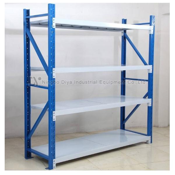 Heavy Duty Stacking Rack System , Warehouse Metal Storage Rack Shelf