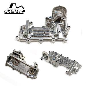 China 4M40T 4M40 Oil Cooler Cover Engine Radiator Cover ME204277 wholesale