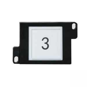 China Acrylic Push Button Touchless Red Blue White Light Elevator LOP Button Panel Outside on sale