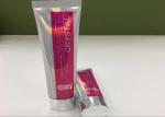 Holographic Coating Aluminum Barrier Flat Oval Toothpaste Tube Packaging