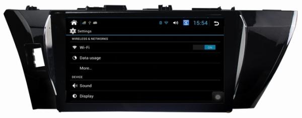 Ouchuangbo android 4.2 Toyota Corolla 2014 stereo navigation radio stereo