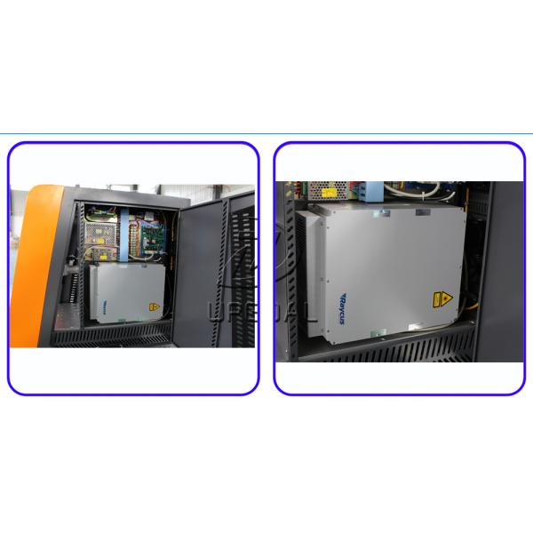 Closed Type 20W 110*1100mm Fiber Laser Marking Machine for Metal