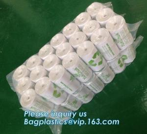 China Wholesale pet dog poop bags custom printed poop bags dog waste bags, Portable Bone-shaped Dog Pet Poop Waste Bags with D wholesale