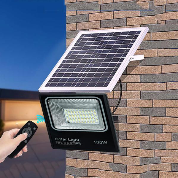IP66 Floodlight Industrial Waterproof Outdoor Solar Reflector Led Garden Solar