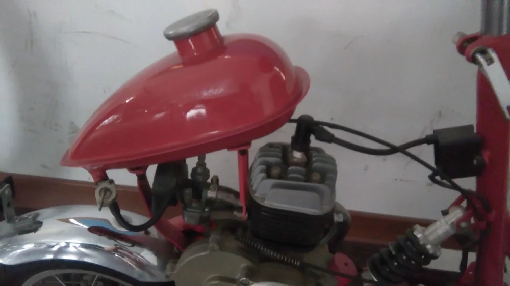 Popular WHOLE RED MOTOR Chopper Bicycle 20-24" with Steel Frame