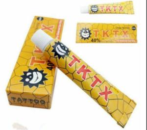 China 40% Yellow Tattoo Numbing Cream Tktx Strongest Pain Relief Cream wholesale