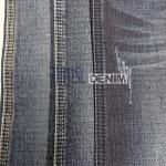 Heavy Weight Gray Slub Denim Fabric 14 Oz For Pants