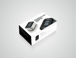 China light weight fingertip pulse oximeter with OLED screen 3 colors wholesale