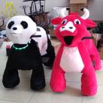 Hansel amusement park games indoor walking plus motorized animals for kids