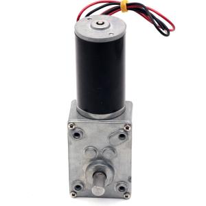 China ASLONG A5840-31ZY WORM GEAR REDUCTION MOTOR FOR HIGH TORQUE ROBOTS 12/24V 10-470RPM 58MM WITH 31ZY SELF-LOCKING REDUCTIO wholesale