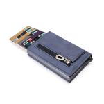 Fashion Style Multifunctional Metal Card Holder Men's Business Wallet with