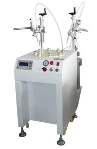 China Floor Stand Automatic Glue Dispenser Round Glue Dispensing System 200W For LED Bulb wholesale