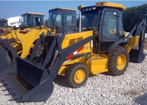 China Wheeled Hydraulic Backhoe for Compact Tractor 7400 Kg Operating Weight wholesale