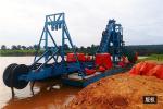 Gravity Separation Chain Bucket 60m3 Sand Dredging Boat Bucket Gold Dredge