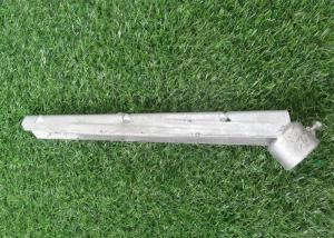 China 3 Strand Galvanized Steel Fence Barbed Wire Arm , Chain Link Fence Barbed Wire Arms wholesale