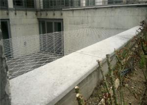 China Sturdy Tensile 7 X 19 Stainless Steel Ferrule Rope Mesh Stair Railing Infill wholesale