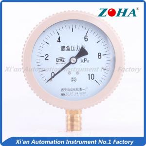 China High Temperature General Instruments Pressure Gauge For Boiler Ventilation Measuring wholesale