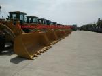 Yellow Color Compact Track Loader , Articulated Type Mini Wheel Loader