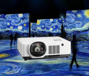 China 6000 Lumen 3LCD Laser Projector For Professional Hologram Projection wholesale