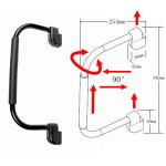 HWHongRV outdoor composite hand rail yacht hand rail van handle grip van handle