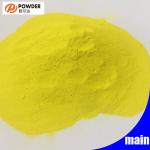 Yellow Color Matt Finish Powder Coating UV Resistant For Metal Furniture