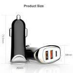 Huawei 33W USB Car Charger PD QC3.0 5V 2.1A Output Fast Charging