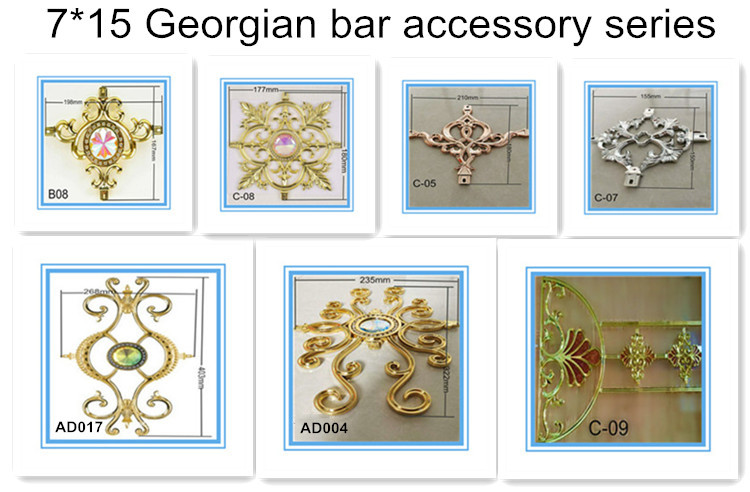 Insulate Glass Window And Door Hardware Decorative Arts With Georgian Bars With Guarantee
