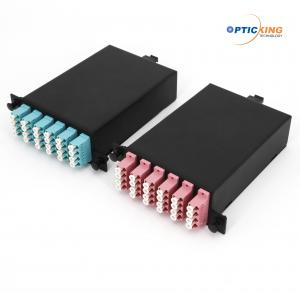 China 1x8 1x12 2x8 2x12 MPO MTP Cassettes SC APC connector Breakout Fanout on sale