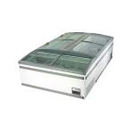 Hypermarket Commercial Chest Freezer With Alluminum Coated Plate Glass Material