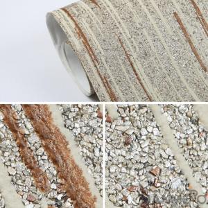 China Chinese Factory Supplier Plant Fiber Particle Wallpaper Modern Style Wholesale wholesale