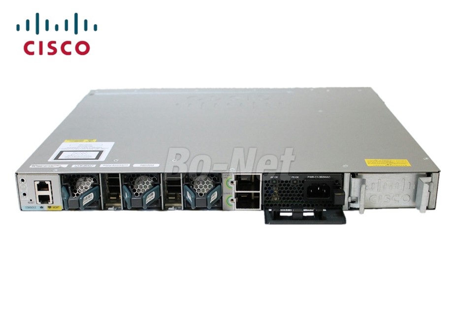 4G RAM CISCO IP Base Network Switch WS-C3850-24XS-S 3850 24 SFP+ Ethernet Ports