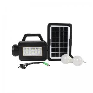 China 100W 6000mah Mini Solar Lighting System Portable Multifunctional Solar Lighting Kit wholesale