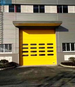 China 0.8 M/S 2mm Steel Warehouse Roller Shutter Doors wholesale