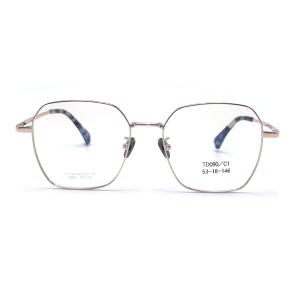 China TD090 Titanium Optical Frame with Flexible Hinges for a Perfect Fit wholesale